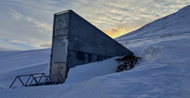 Svalbard Global Seed Vault.