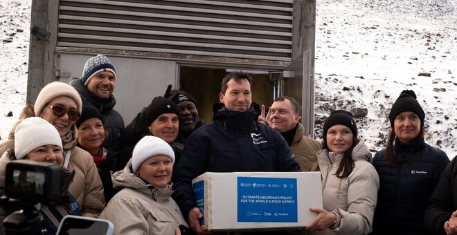 International Cooperation Secures More Seeds for the Future of Food at Svalbard